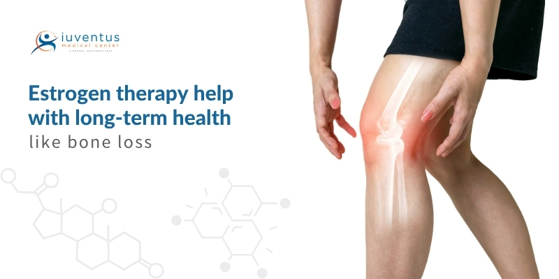Estrogen therapy help with long-term health